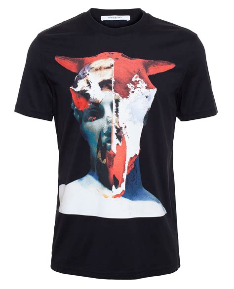 givenchy statue t shirt|givenchy t shirts for men.